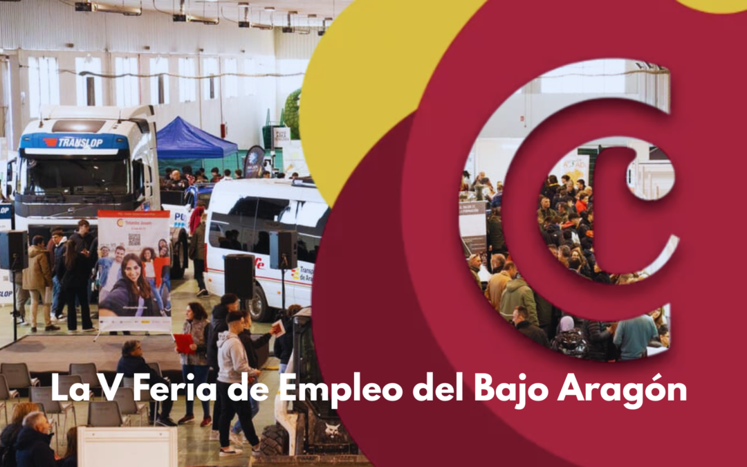 La V Feria de Empleo del Bajo Aragón consolida su éxito con un modelo híbrido que impulsa la empleabilidad en Teruel